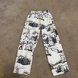 Jordan snow scene sweatpants